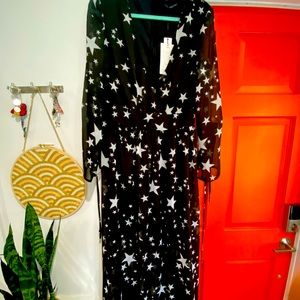 Beautiful star dress, ankle length, Sz XXL, NWT